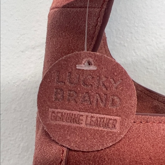 Lucky Brand | Leather Hobo Bag ~ “Brickdust” - Picture 4 of 16